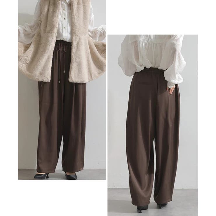ワイドパンツ レディース 春 | REAL STYLE | 詳細画像5 