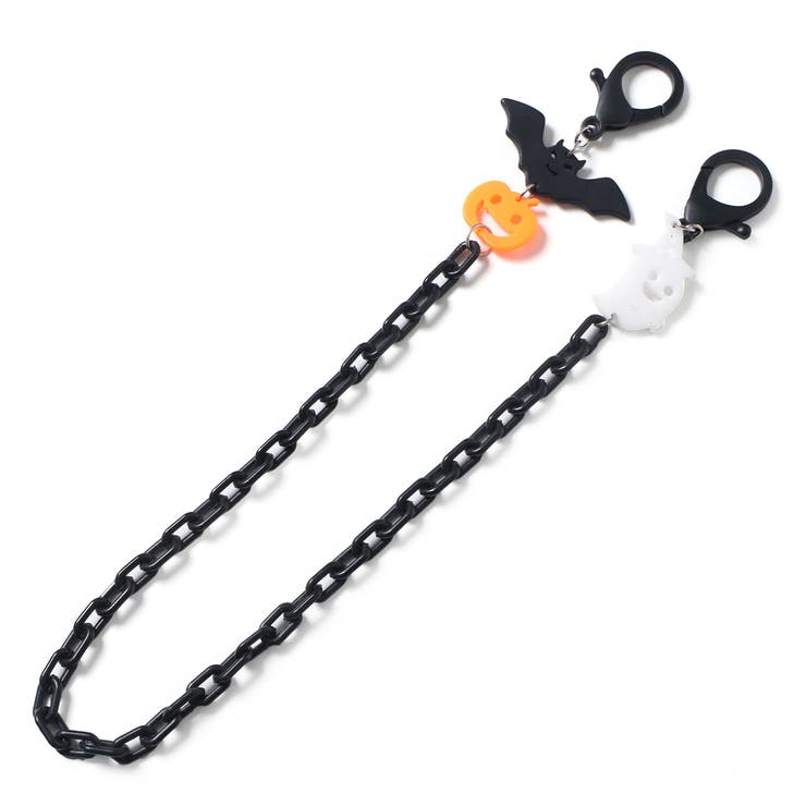 ブラック | マスクストラップ ハロウィン マスクチェーン | REAL STYLE