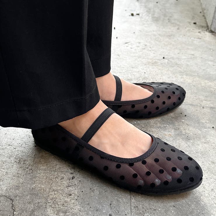 ブラックドット(06) | パンプス 歩きやすい 痛くない | REAL STYLE