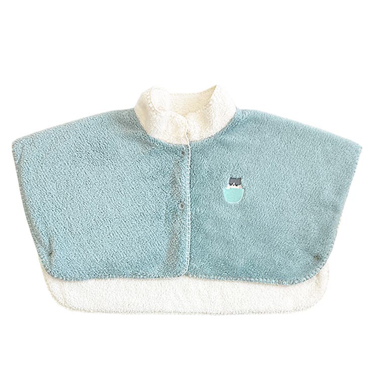 ブルー(02) | 肩当て 寝具 ポンチョ | REAL STYLE