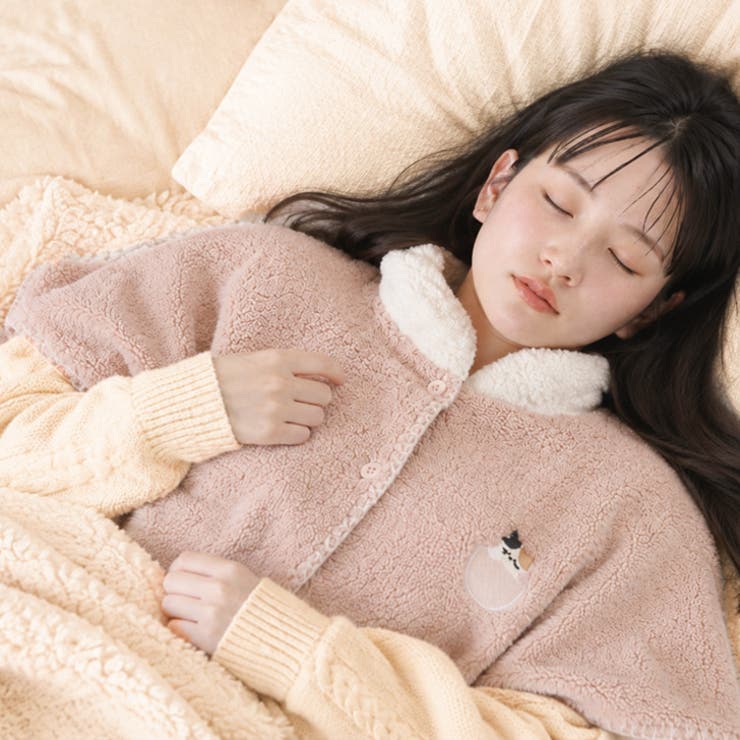 ピンクベージュ(03) | 肩当て 寝具 ポンチョ | REAL STYLE