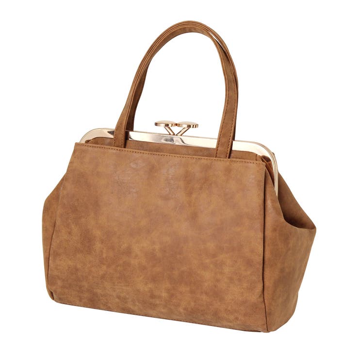 キャメル | がま口ショルダーバッグ レディース バッグ | REAL STYLE