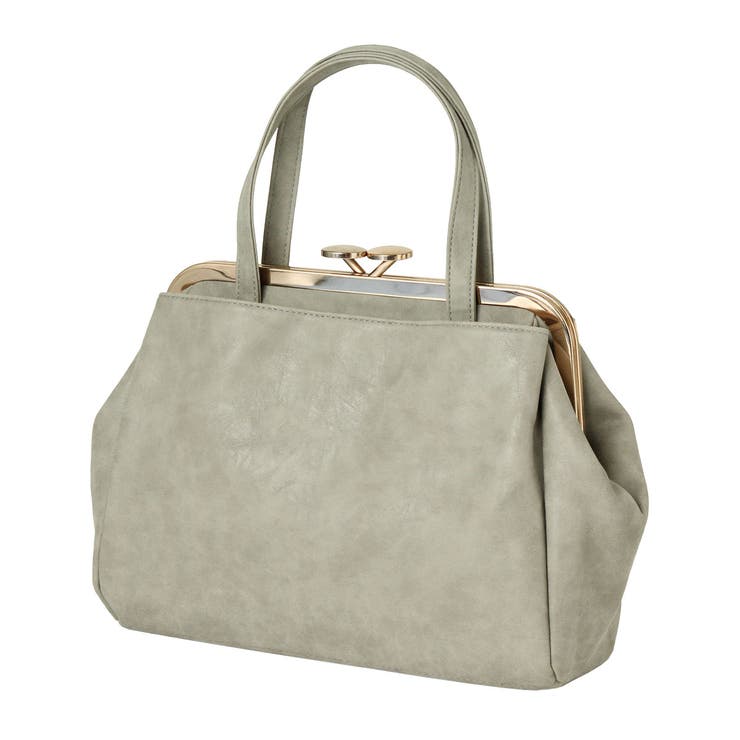 グレー | がま口ショルダーバッグ レディース バッグ | REAL STYLE