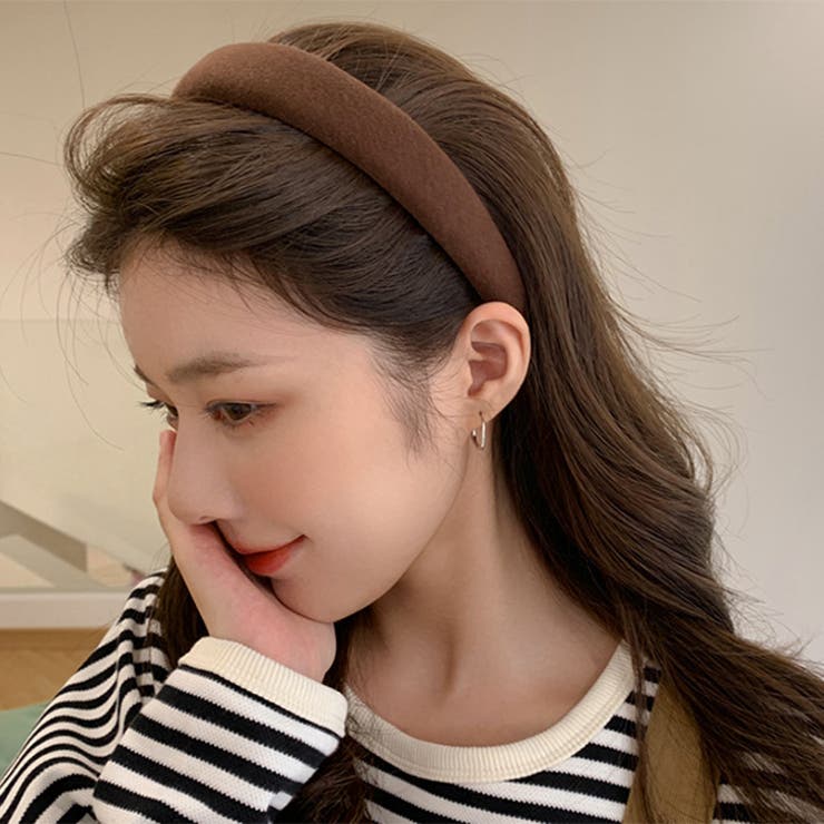 カチューシャ ヘアアレンジ レディース