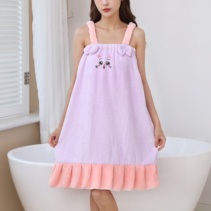 バスラップ タオル ワンピース[品番：JOKW0013970]｜REAL STYLE