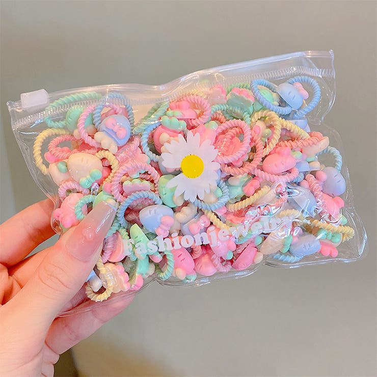 キッズヘアゴム セット おしゃれ[品番：JOKW0014448]｜REAL