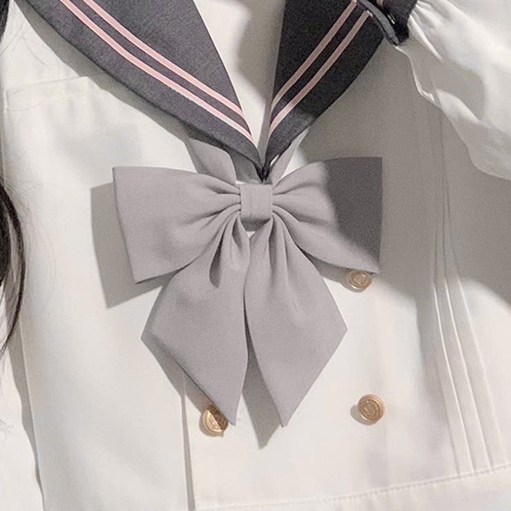 グレー | スクールリボン リボンタイ 制服 | REAL STYLE