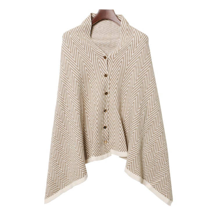 高評価のクリスマスプレゼント ストール マフラー ポンチョ風[品番：JOKW0015147]｜REAL STYLE ジャケット・アウター