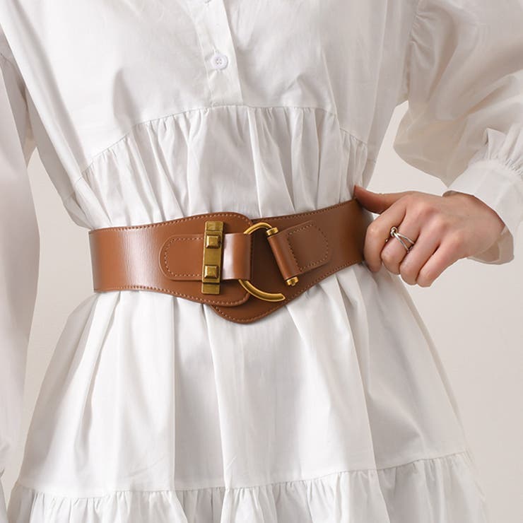 ライトブラウン | サッシュベルト 本革 黒 | REAL STYLE