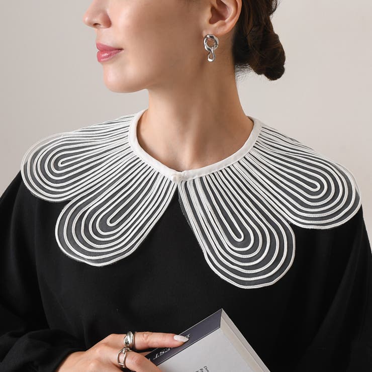 ホワイト | つけ襟 付け襟 襟だけ | REAL STYLE