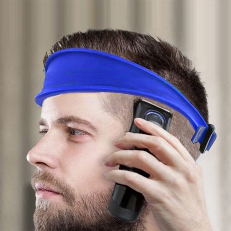 ブルー | セルフカット 便利グッズ バンド | REAL STYLE