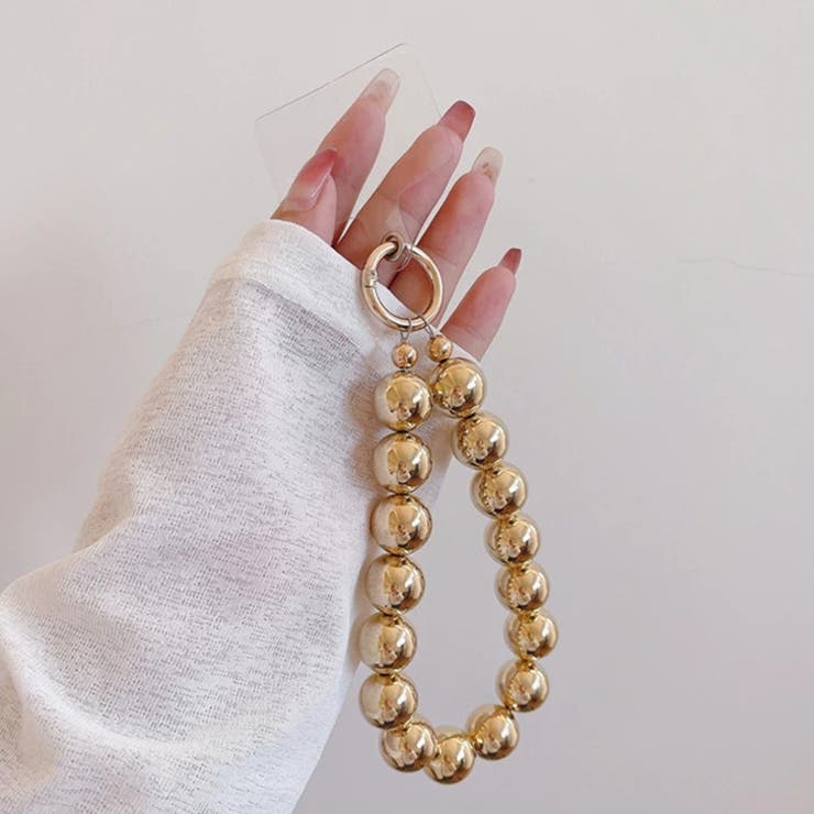 ゴールド | ハンドストラップ スマホ iPhone | REAL STYLE