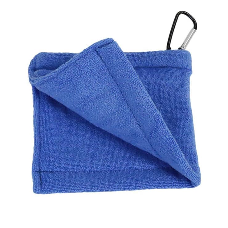 ブルー | ゴルフタオル カラビナ ボール | REAL STYLE