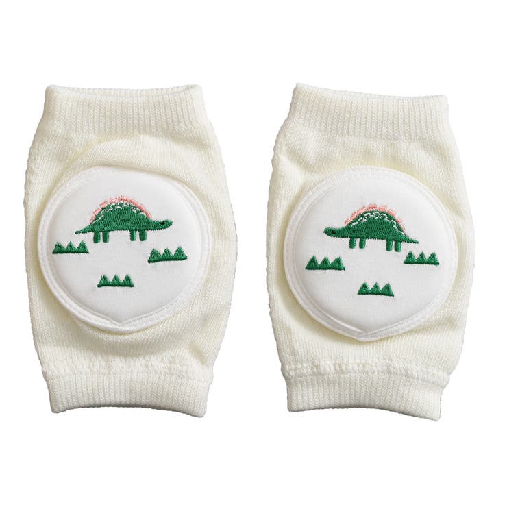 恐竜(グリーン) | 赤ちゃん 膝当て 膝サポーター | REAL STYLE