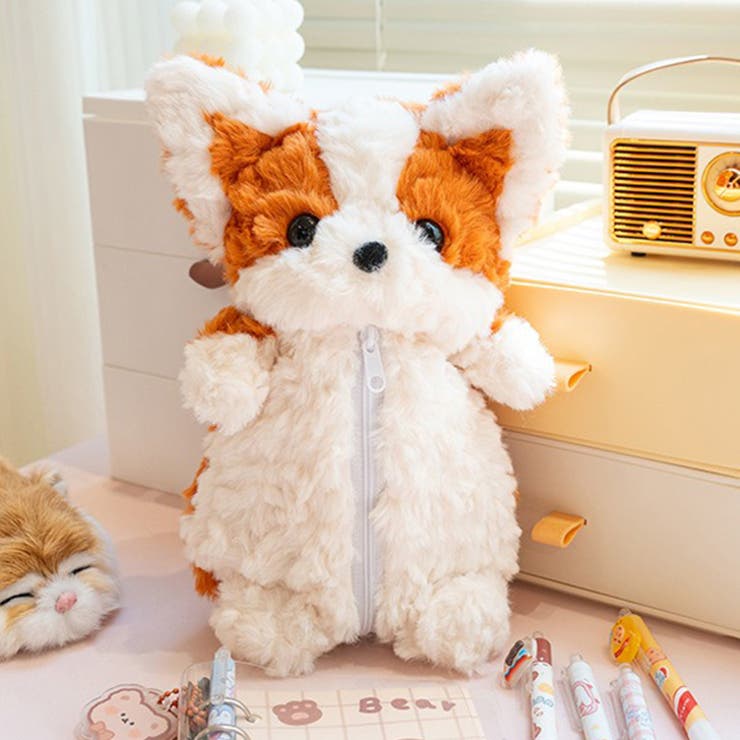 オレンジブラウン | ペンケース 筆箱 ふでばこ | REAL STYLE