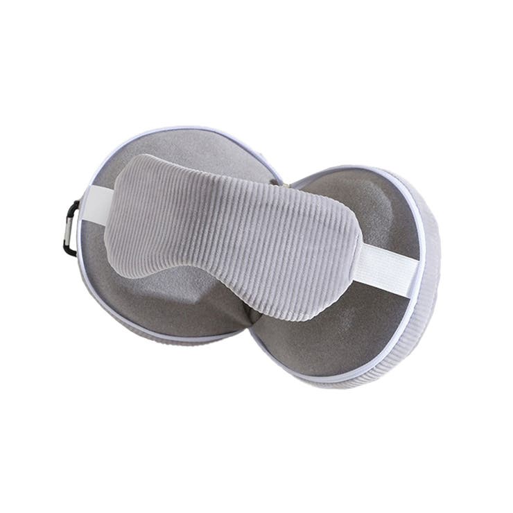 グレー | ネックピロー アイマスク 飛行機 | REAL STYLE