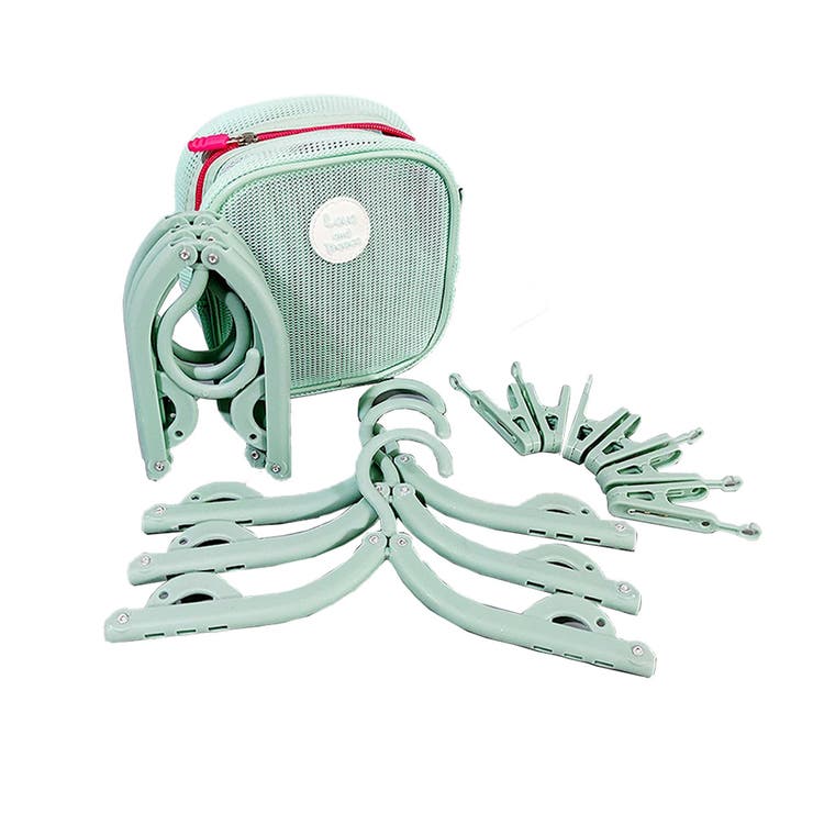 ミントブルー | 折りたたみハンガー 折り畳みハンガー 携帯 | REAL STYLE