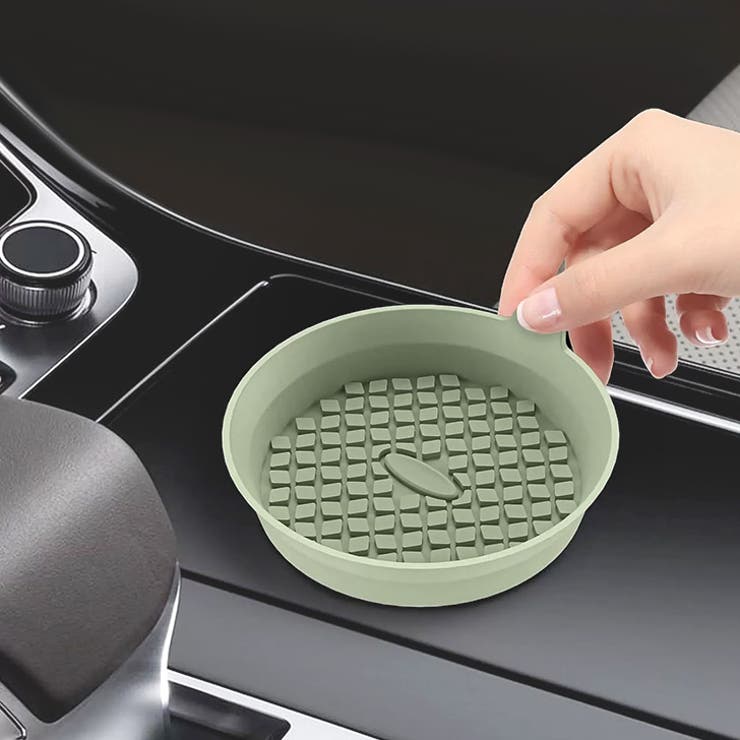 ライトグリーン | コースター ドリンクホルダー 車用コースター | REAL STYLE