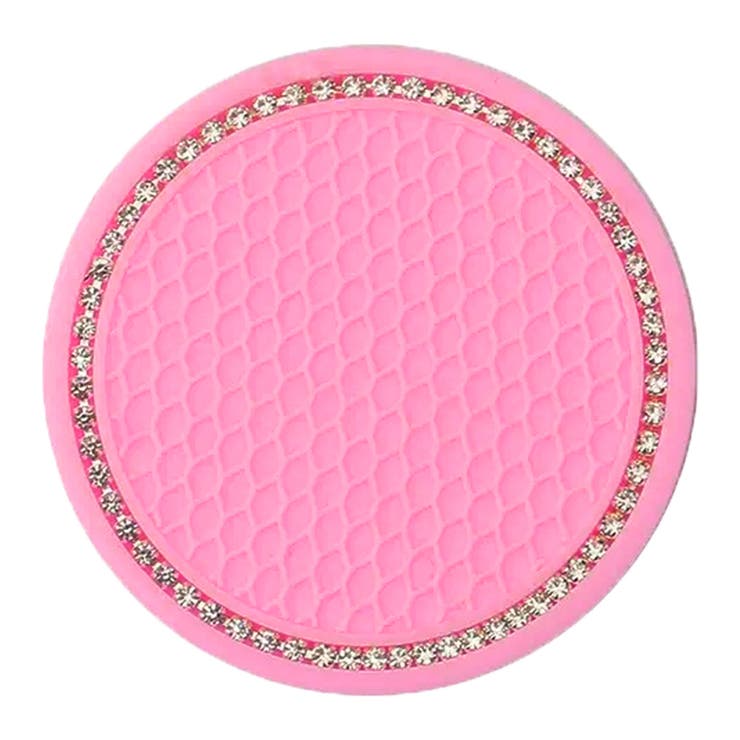 ピンク | コースター ドリンクホルダー 車用コースター | REAL STYLE