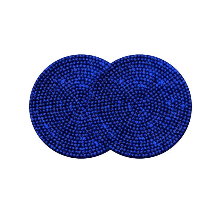 ブルー | コースター ドリンクホルダー 車用コースター | REAL STYLE