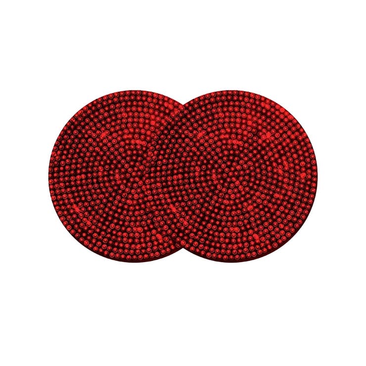 レッド | コースター ドリンクホルダー 車用コースター | REAL STYLE