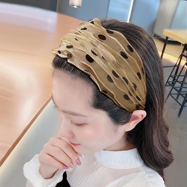 カチューシャ ヘアバンド 幅広[品番：JOKW0019293]｜REAL STYLE