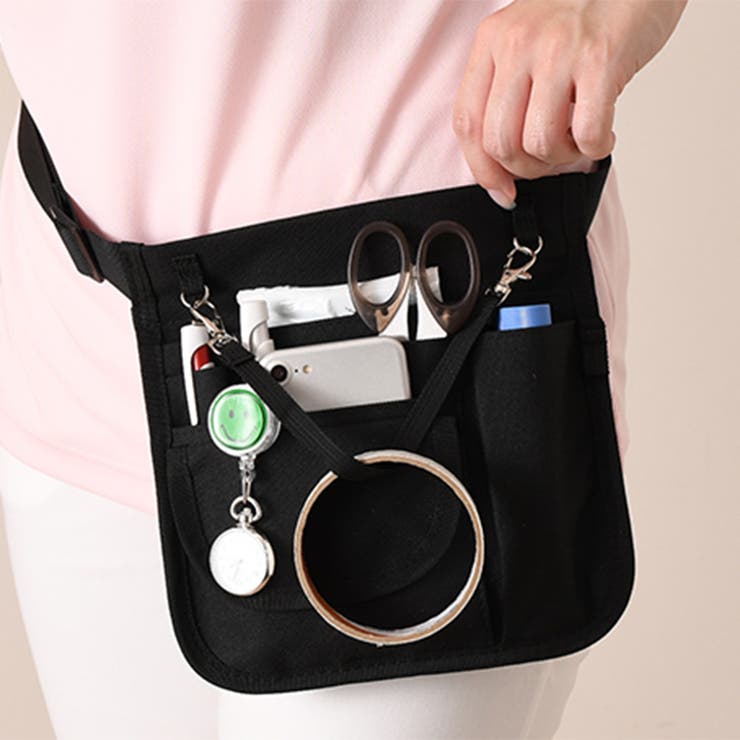 ブラック | ウエストポーチ バッグ ナース | REAL STYLE