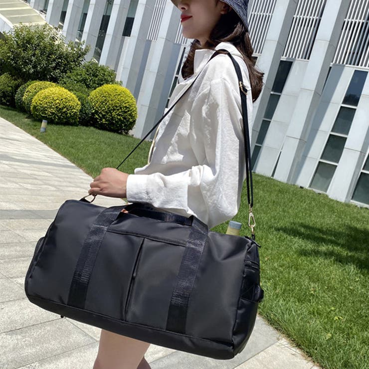 riu ボストンバック　アイボリー Chico（チコ）の「【2024SS】横長ボストンバッグ（ボストン