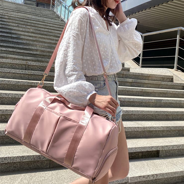 ボストンバッグ 旅行 かわいい[品番：JOKW0013108]｜REAL STYLE