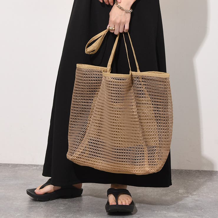 トートバッグ 大容量 マチ付き[品番：JOKW0015611]｜REAL STYLE