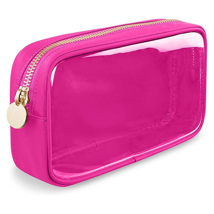ホットピンク | ポーチ クリア 透明 | REAL STYLE