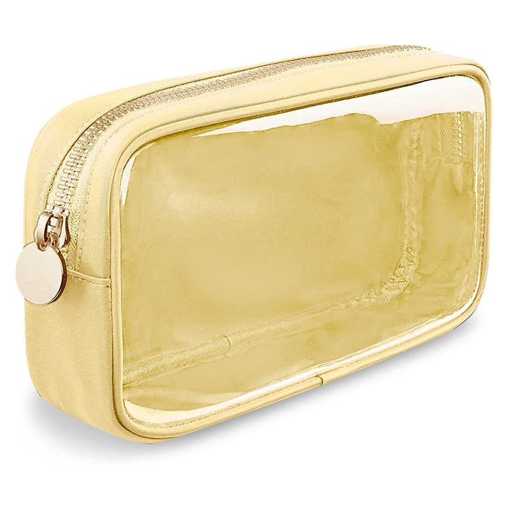 イエローベージュ | ポーチ クリア 透明 | REAL STYLE