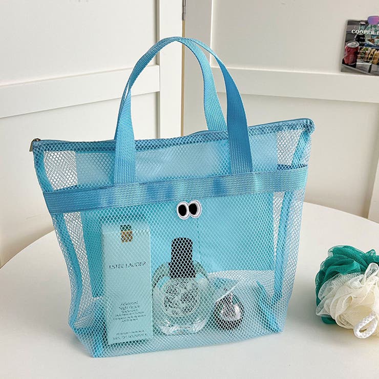 ライトブルー | トートバッグ トートバッグ 目玉 | REAL STYLE