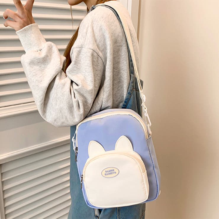 ブルー | ショルダーバッグ レディース リュック | REAL STYLE