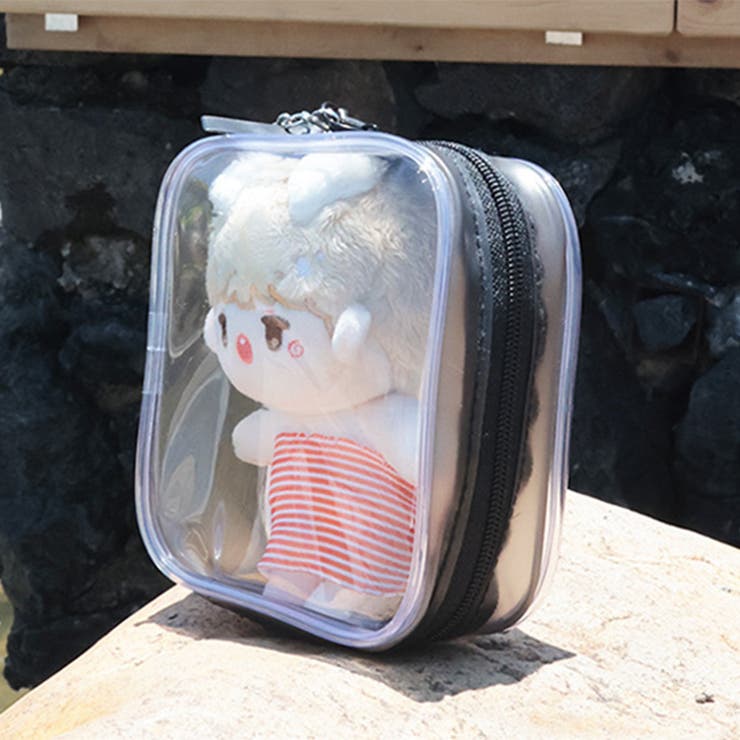 ブラック | ポーチ クリア 透明 | REAL STYLE