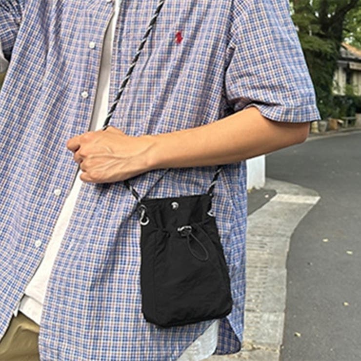 ブラック | ポーチ ショルダーバッグ メンズ | REAL STYLE