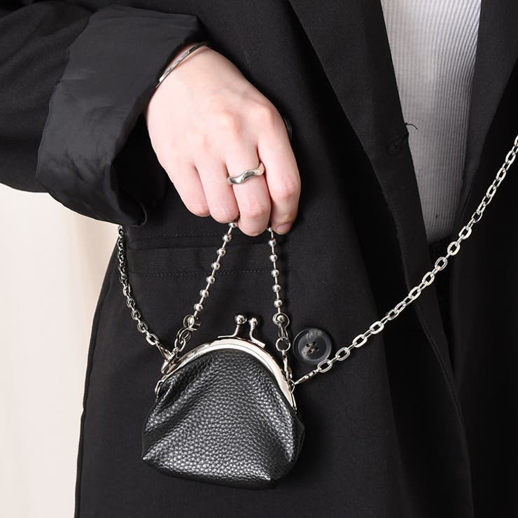 ブラック | ポーチ 小物入れ ショルダーバッグ | REAL STYLE