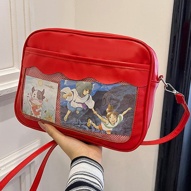 レッド | 痛バッグ ショルダーバッグ レディース | REAL STYLE