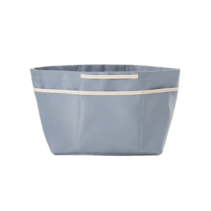 ブルーグレー | バッグインバッグ 大きめ 自立 | REAL STYLE