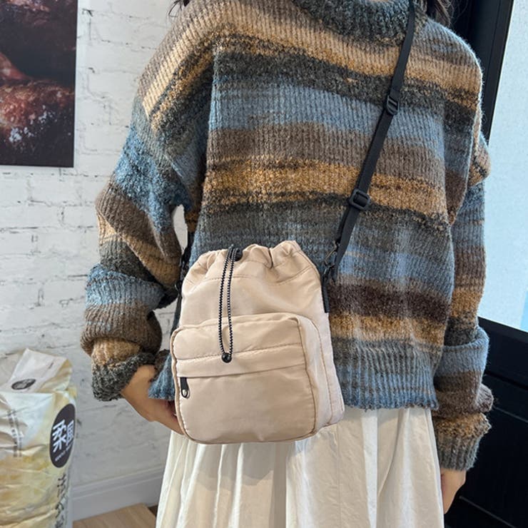 ライトベージュ | ショルダーバッグ ポーチ メンズ | REAL STYLE