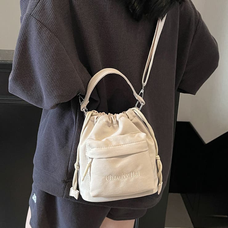 アイボリー | ショルダーバッグ ポーチ ハンドバッグ | REAL STYLE