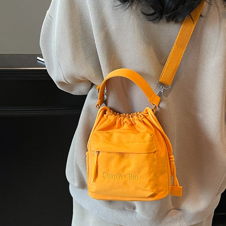 イエロー | ショルダーバッグ ポーチ ハンドバッグ | REAL STYLE