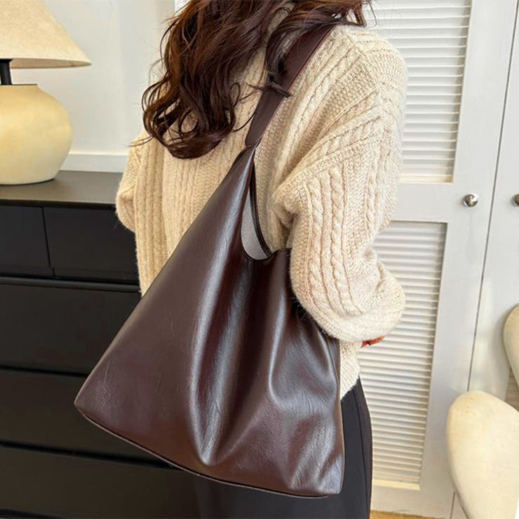 ダークブラウン | トートバッグ ショルダーバッグ レディース | REAL STYLE