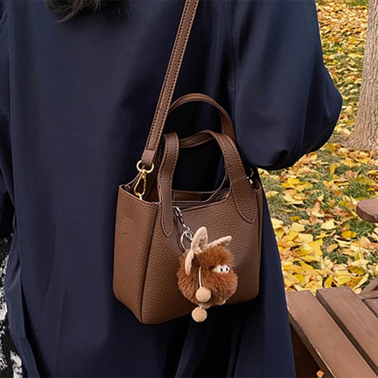 ダークブラウン | ショルダーバッグ レディース ハンドバッグ | REAL STYLE