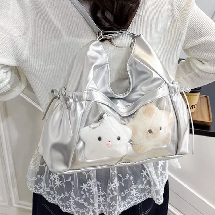 シルバー | 痛バッグ ショルダーバッグ ミニリュック | REAL STYLE