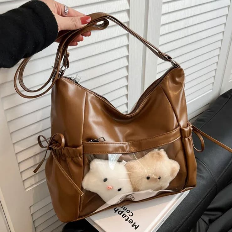 ブラウン | 痛バッグ ショルダーバッグ ミニリュック | REAL STYLE