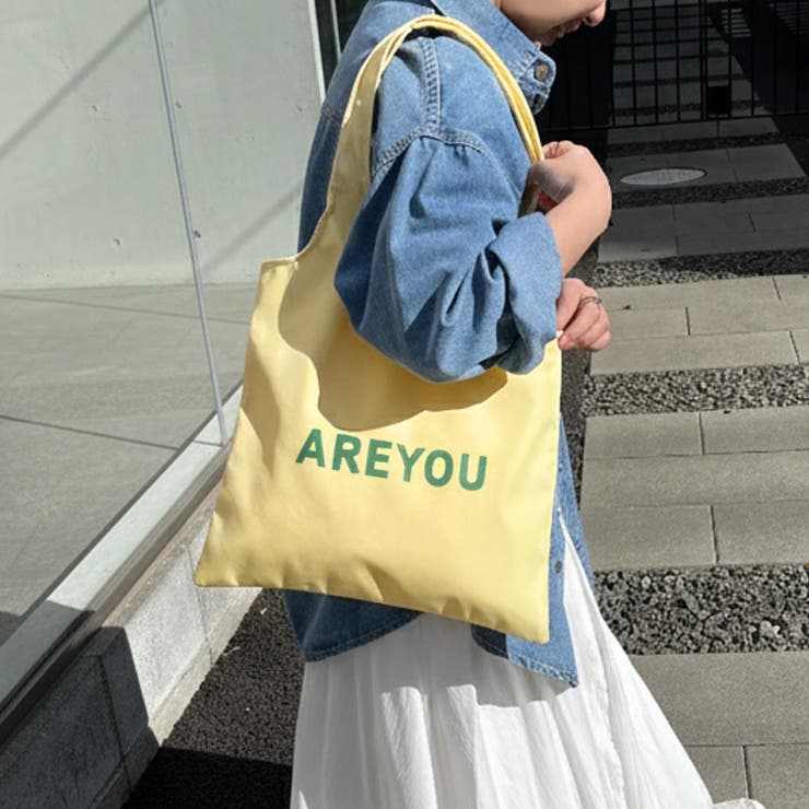 イエロー | トートバッグ レディース 軽量 | REAL STYLE