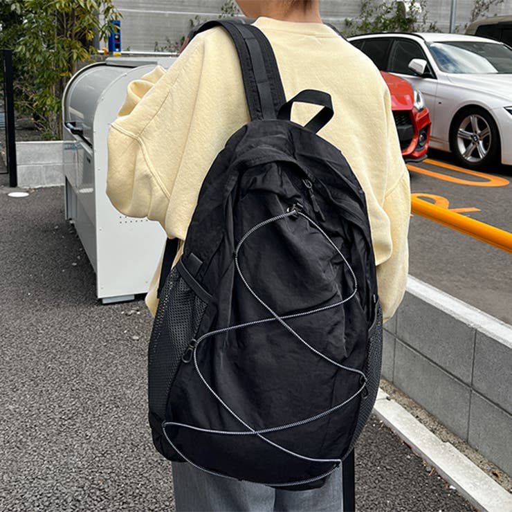 ブラック | リュックサック 大容量 軽量 | REAL STYLE