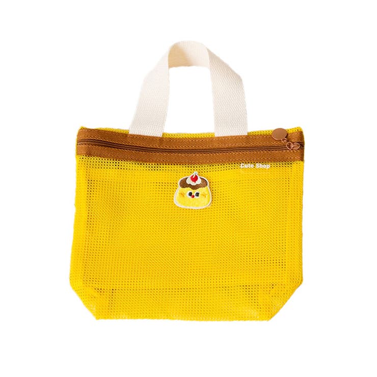 イエロー | スパバッグ メッシュポーチ レディース | REAL STYLE