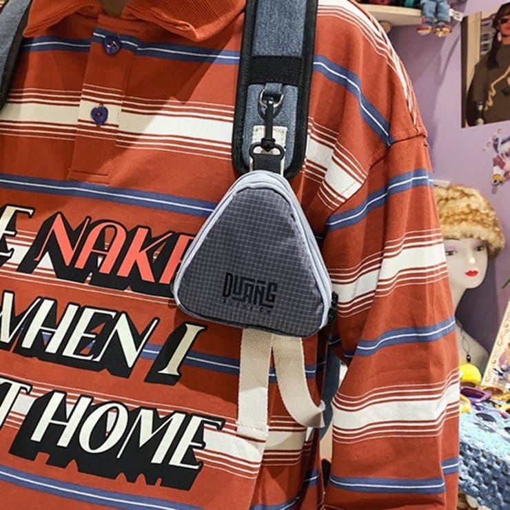 チャコール | ショルダーポーチ レディース メンズ | REAL STYLE